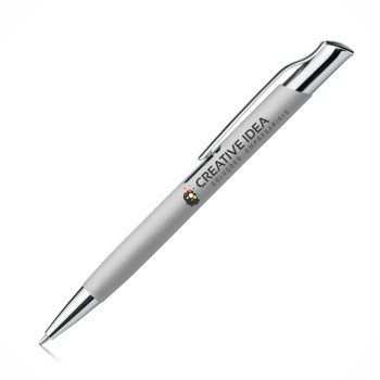 CANETAS IMPRESSÃO COLORIDA LINHA PREMIUM OLAF SOFT CROMADA SATINADA Colorido frente e verso - 10 un.