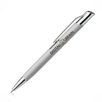 CANETAS IMPRESSÃO COLORIDA LINHA PREMIUM OLAF SOFT CROMADA SATINADA