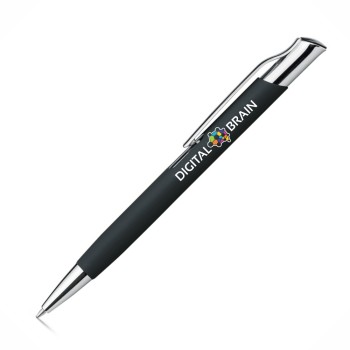 CANETAS IMPRESSÃO COLORIDA LINHA PREMIUM OLAF SOFT PRETA