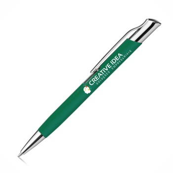 CANETAS IMPRESSÃO COLORIDA LINHA PREMIUM OLAF SOFT VERDE Colorido frente e verso - 10 un.
