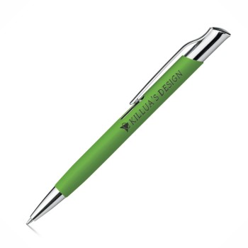 CANETAS IMPRESSÃO COLORIDA LINHA PREMIUM OLAF SOFT VERDE CLARO