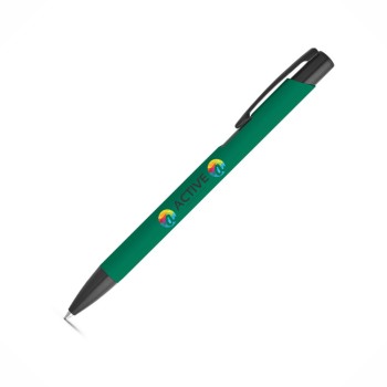 CANETAS IMPRESSÃO COLORIDA LINHA PREMIUM POPPINS VERDE Colorido frente e verso - 100 un.