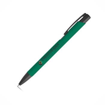 CANETAS IMPRESSÃO COLORIDA LINHA PREMIUM POPPINS VERDE Colorido frente - 10 un.