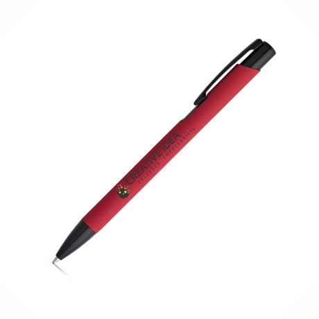 CANETAS IMPRESSÃO COLORIDA LINHA PREMIUM POPPINS VERMELHA Colorido frente - 10 un.