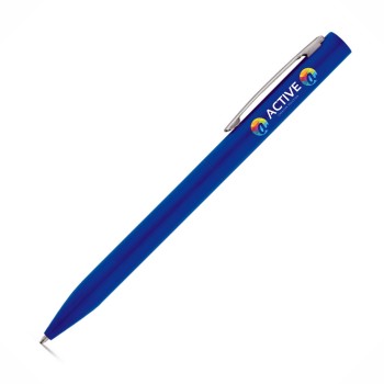 CANETAS IMPRESSÃO COLORIDA LINHA PREMIUM WASS AZUL Colorido frente - 100 un.