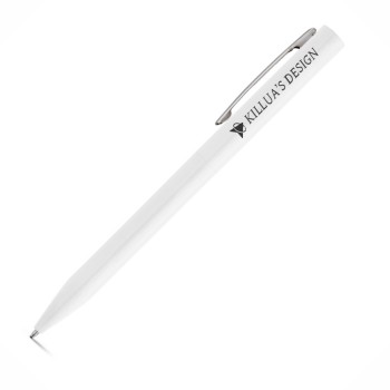 CANETAS IMPRESSÃO COLORIDA LINHA PREMIUM WASS BRANCA Colorido frente - 50 un.