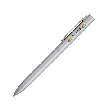CANETAS IMPRESSÃO COLORIDA LINHA PREMIUM WASS CROMADA Colorido frente e verso - 100 un.
