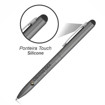 CANETAS IMPRESSÃO COLORIDA LINHA PREMIUM WASS TOUCH CHUMBO Colorido frente e verso - 10 un.