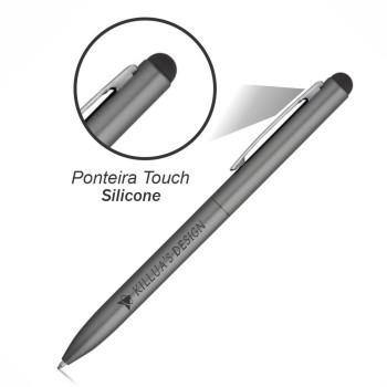 CANETAS IMPRESSÃO COLORIDA LINHA PREMIUM WASS TOUCH CHUMBO Colorido frente - 50 un.