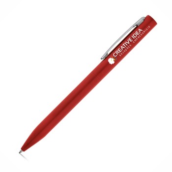 CANETAS IMPRESSÃO COLORIDA LINHA PREMIUM WASS VERMELHA Colorido frente - 10 un.