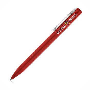 CANETAS IMPRESSÃO COLORIDA LINHA PREMIUM WASS VERMELHA Colorido frente - 25 un.