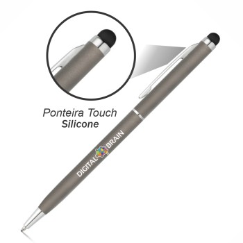 CANETAS IMPRESSÃO COLORIDA LINHA PREMIUM ZOE CHUMBO Colorido frente - 25 un.