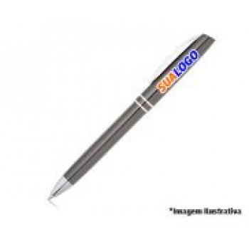 CANETAS PERSONALIZADAS IMPRESSAO COLORIDA LINHA PREMIUM LYME CHUMBO Colorido frente - 50 un.