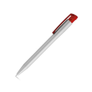 PRODUTOS SEM PERSONALIZAÇÃO CANETAS PLÁSTICAS KISO SILVER VERMELHO 10 un.