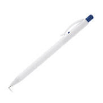 PRODUTOS SEM PERSONALIZAÇÃO CANETAS PLÁSTICAS LANA WHITE AZUL 10 un.