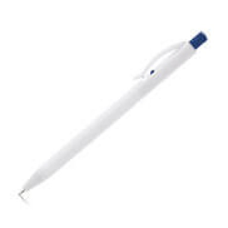 PRODUTOS SEM PERSONALIZAÇÃO CANETAS PLÁSTICAS LANA WHITE AZUL 10 un.