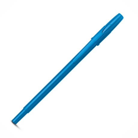 PRODUTOS SEM PERSONALIZAÇÃO CANETAS PLÁSTICAS MARLEY AZUL CLARA 25 un.