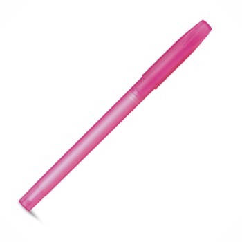 PRODUTOS SEM PERSONALIZAÇÃO CANETAS PLÁSTICAS MILU FROST TRANSLÚCIDA ROSA