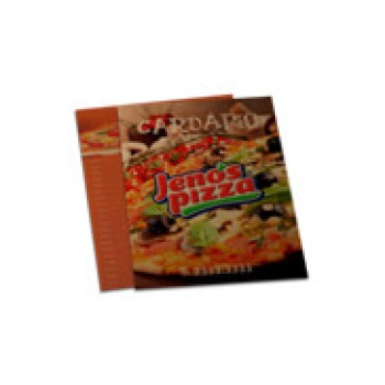 CARDÁPIOS DESCARTÁVEIS KRAFT 250G 150X210MM Colorido frente e verso - 100 un.