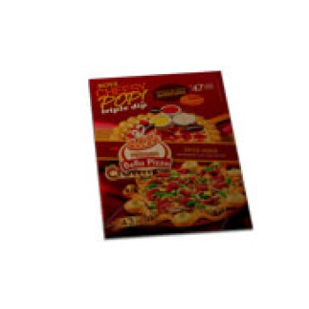 CARDÁPIOS DESCARTÁVEIS KRAFT 250G 210X300MM Colorido frente - 100 un.