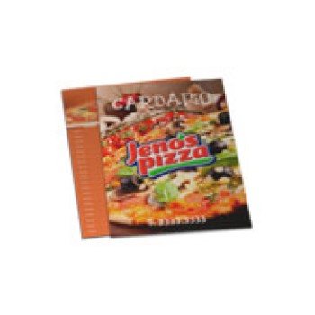 CARDÁPIOS DESCARTÁVEIS RECICLATO 250G 150X210MM Colorido frente e verso - 100 un.