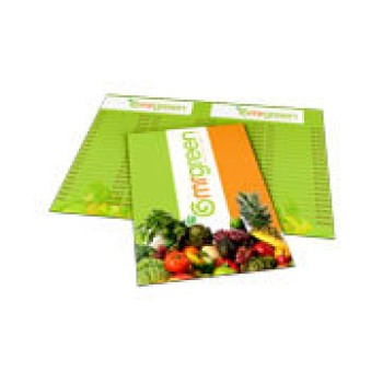 CARDÁPIOS CARDÁPIOS PERSONALIZADOS 4 PÁGINAS COM DOBRA COUCHÊ 300G 300X210MM Colorido frente e verso - 200 un.