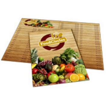 CARDÁPIOS CARDÁPIOS PERSONALIZADOS 4 PÁGINAS COM DOBRA COUCHÊ 300G 330X480MM Colorido frente e verso - 100 un.