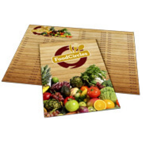CARDÁPIOS CARDÁPIOS PERSONALIZADOS 4 PÁGINAS COM DOBRA COUCHÊ 300G 330X480MM Colorido frente e verso - 100 un.