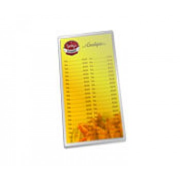 CARDÁPIOS PLASTIFICADOS PLASTIFICAÇÃO RÍGIDA 0,10MM 105X300MM Colorido frente - 48 un.
