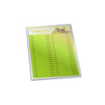 CARDÁPIOS PLASTIFICADOS PLASTIFICAÇÃO RÍGIDA 0,10MM 150X210MM Colorido frente - 100 un.