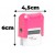 CARIMBOS AUTOMÁTICOS COLOR 27X10MM ROSA