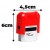 CARIMBOS AUTOMÁTICOS COLOR 27X10MM VERMELHO