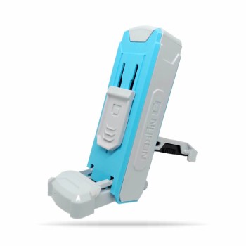 CARIMBOS CARIMBO DE BOLSO POCKET NYKON V POWER 302 AZUL CLARO Preto e branco frente - 1 un.