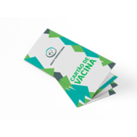 CARTÃO DE VACINA APERGAMINHADO 180G 210X300MM