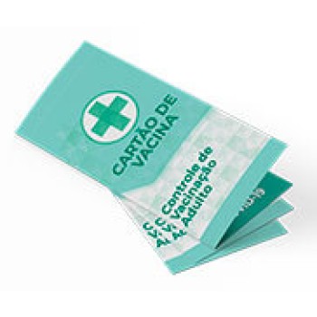 CARTÃO DE VACINA APERGAMINHADO 240G 182X153MM