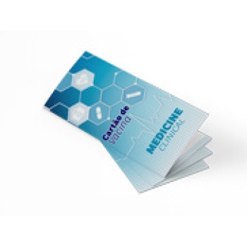 CARTÃO DE VACINA APERGAMINHADO 240G 210X300MM