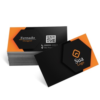 CARTÕES DE VISITA EUROPEU COUCHÊ 300G LAMINAÇÃO SOFT TOUCH LAM SOFT TOUCH FRENTE E VERSO Colorido frente e verso - 1000 un.