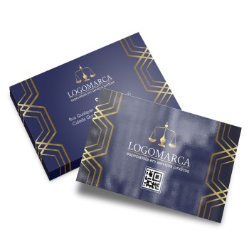 CARTÕES DE VISITA MAX COUCHÊ 300G VERNIZ UV VERNIZ UV TOTAL FRENTE Colorido frente e verso - 3000 un.