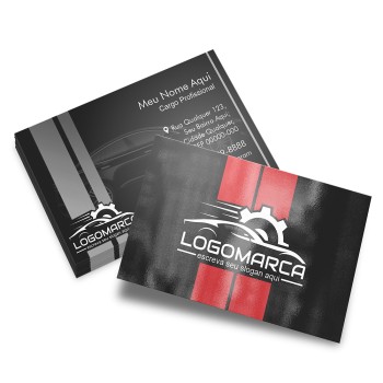 CARTÕES DE VISITA MAX SUPREMO 305G VERNIZ UV VERNIZ UV TOTAL FRENTE Colorido frente e preto e branco verso - 5000 un.