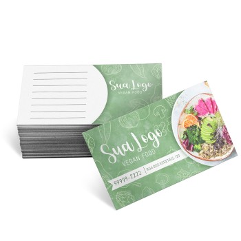 CARTÕES DE VISITA APERGAMINHADO 240G SEM VERNIZ