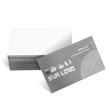 CARTÕES DE VISITA APERGAMINHADO 240G SEM VERNIZ