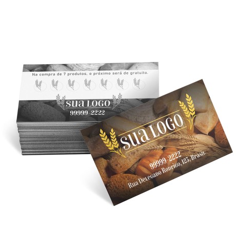 CARTÕES DE VISITA APERGAMINHADO 240G SEM VERNIZ