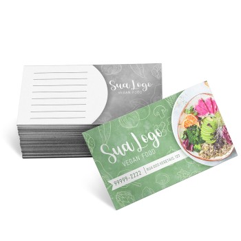 CARTÕES DE VISITA APERGAMINHADO 240G SEM VERNIZ