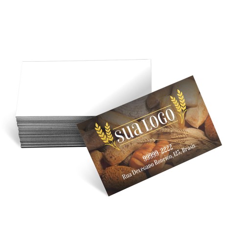 CARTÕES DE VISITA APERGAMINHADO 240G SEM VERNIZ