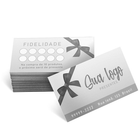 CARTÕES DE VISITA APERGAMINHADO 240G SEM VERNIZ