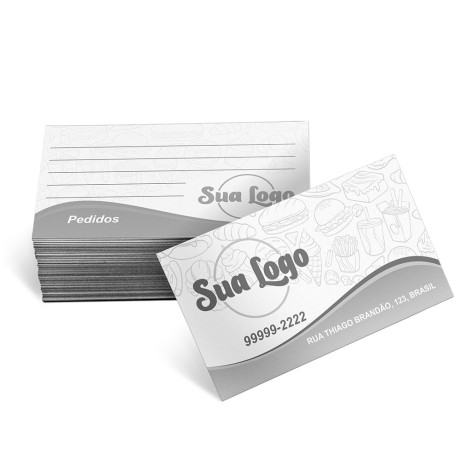 CARTÕES DE VISITA APERGAMINHADO 240G SEM VERNIZ
