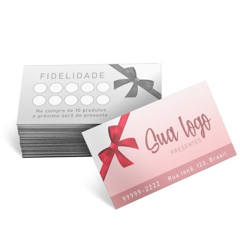 CARTÕES DE VISITA APERGAMINHADO 240G SEM VERNIZ