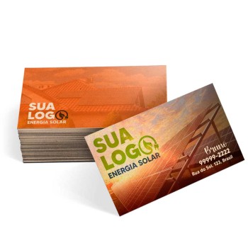 CARTÕES DE VISITA RECICLATO 250G SEM VERNIZ