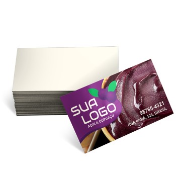 CARTÕES DE VISITA SUPREMO 305G VERNIZ UV VERNIZ UV TOTAL FRENTE