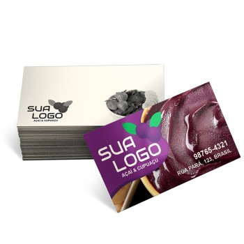 CARTÕES DE VISITA SUPREMO 305G VERNIZ UV VERNIZ UV TOTAL FRENTE